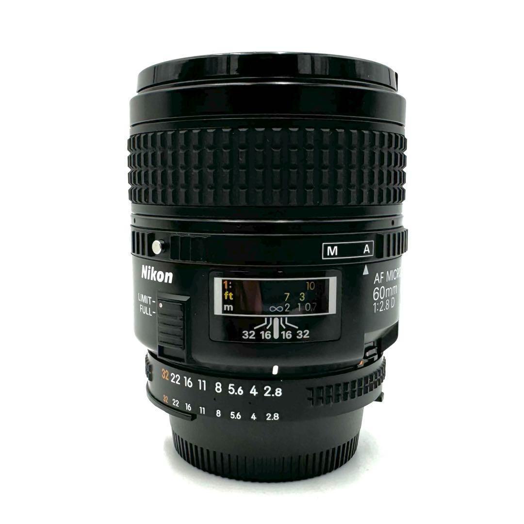【美品】ニコン Nikon AF MICRO NIKKOR 60mm F2.8D