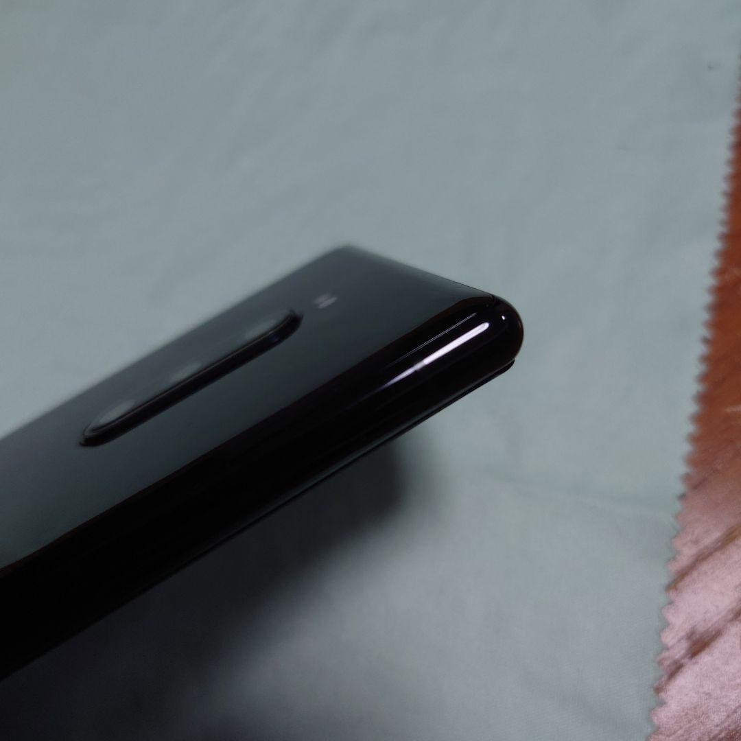 【ジャンク】Sony Xperia1 sov40 ブラック 本体のみ　au