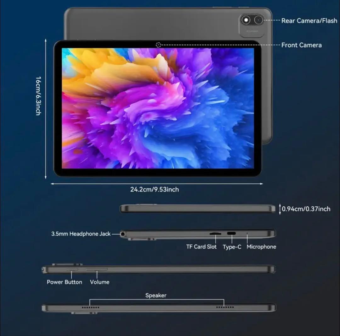 Alphawolf Lpad2S 10.1インチ 8+8GB 128GB