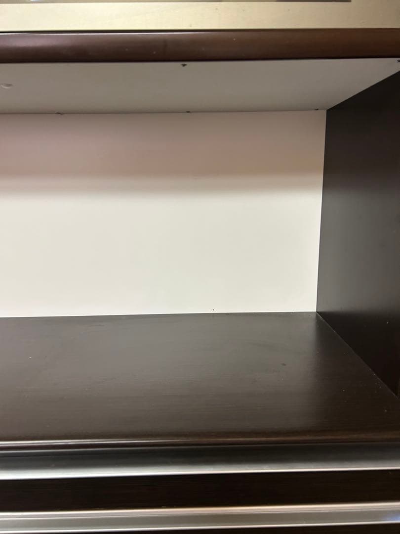 美品！ 松田家具 レンジボード 品名: 1200 ライズレンジ ダーク 送料無料