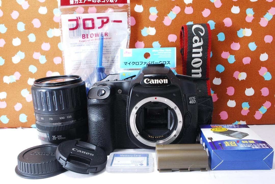 ✨初心者オススメ✨届いてすぐ使える✨Canon 40D レンズセット