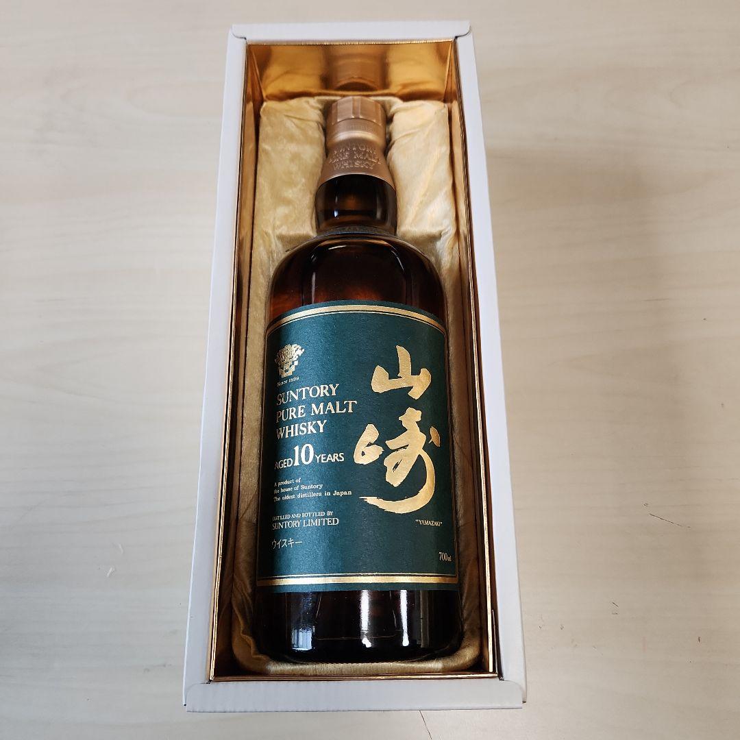 サントリー 山崎10年 ピュアモルトウイスキー 700ml　SUNTORY