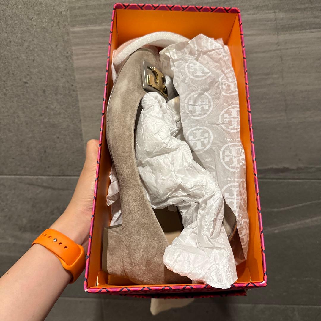 【トリーバーチ】ローヒールパンプスTory Burch