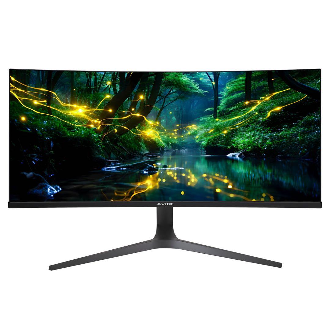 JAPANNEXT 34インチ WQHD 曲面モニター 新品未開封