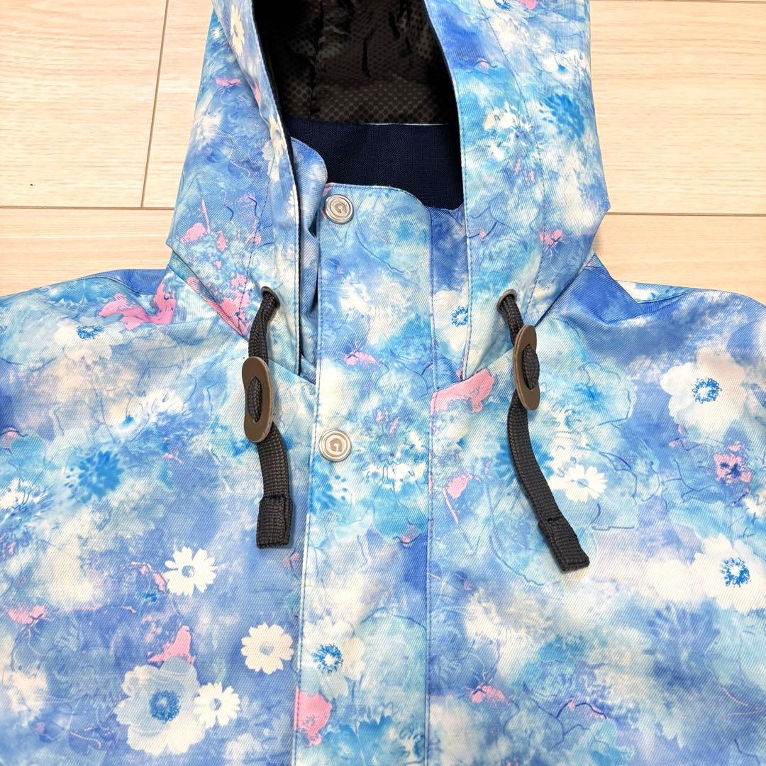 エーアールジー スキーウェア arg nature 花柄 スノーボードウエア