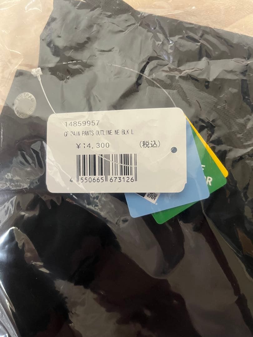 NEW ERA ニューエラゴルフ レインウェア アウトラインロゴ セットアップL