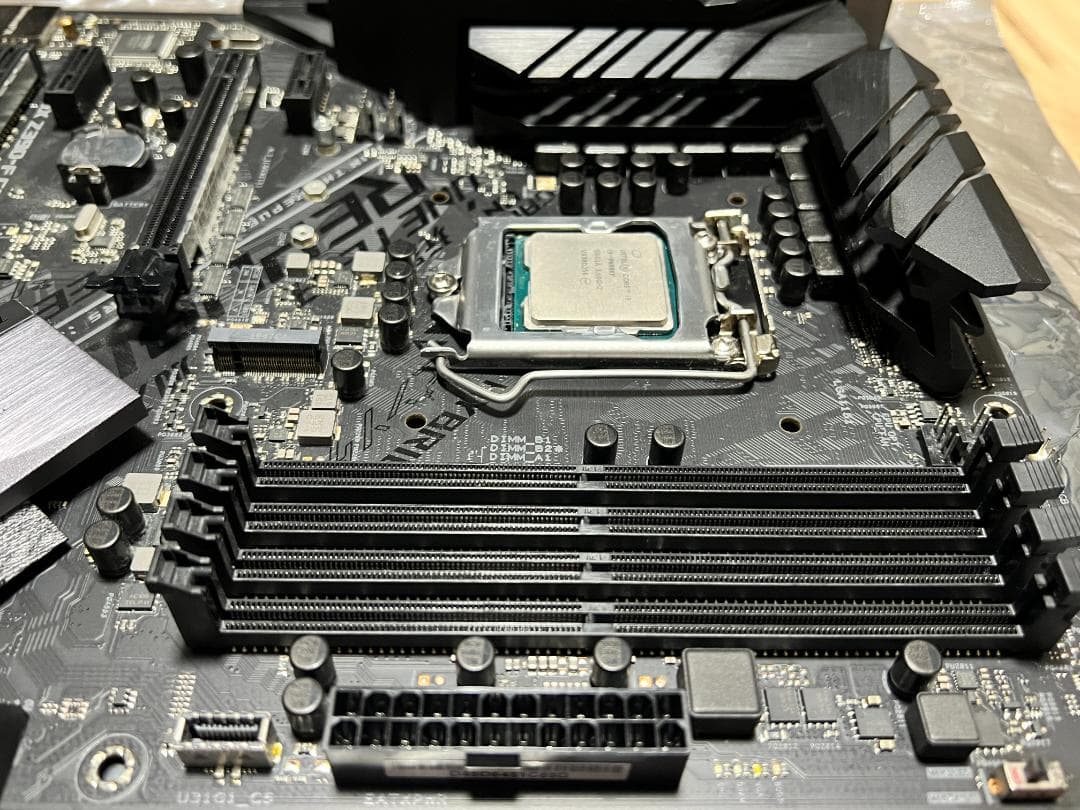 【セット】Core i9-9900KF ASUS Z390-F 動作確認