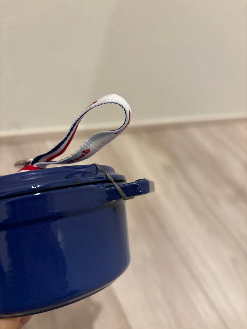 STAUB ラウンドココット ロイヤルブルー