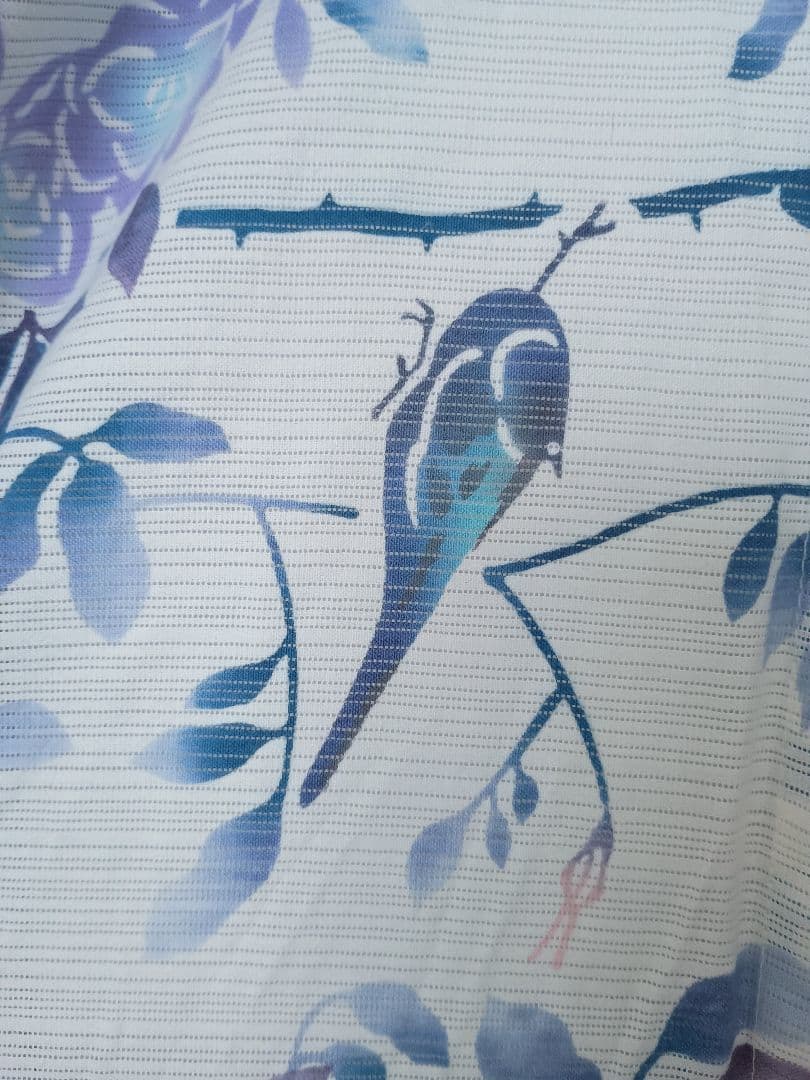 三勝染 綿絽浴衣 単品