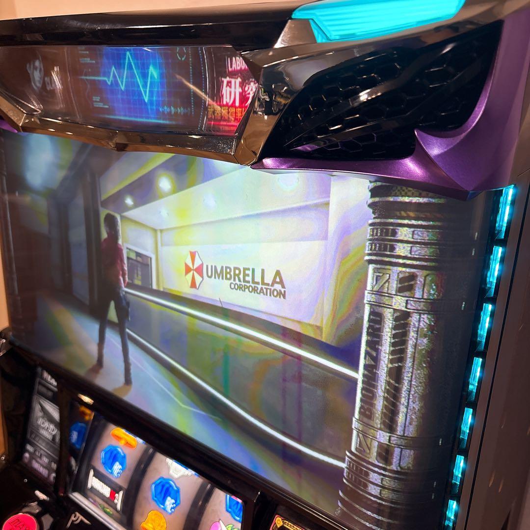 ✨美品✨ パチスロ バイオハザードRE2 実機 6.5号機 不要機付き