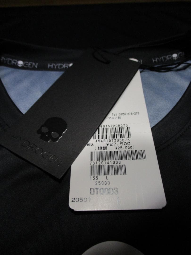 【ハイドロゲン・テニス】スペクトラム・テック・Ｔシャツ★L★正規代理店