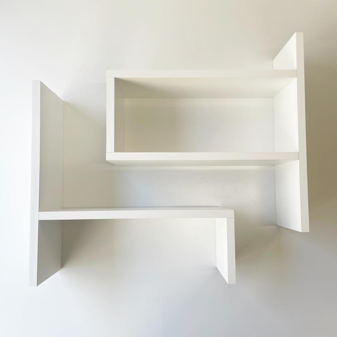 ラック ディスプレイ 雑貨 家具 おしゃれ ホワイト 白色 収納 収納スタンド