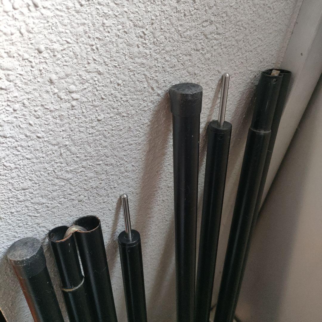 スノーピーク　スチール　タープポール　２本