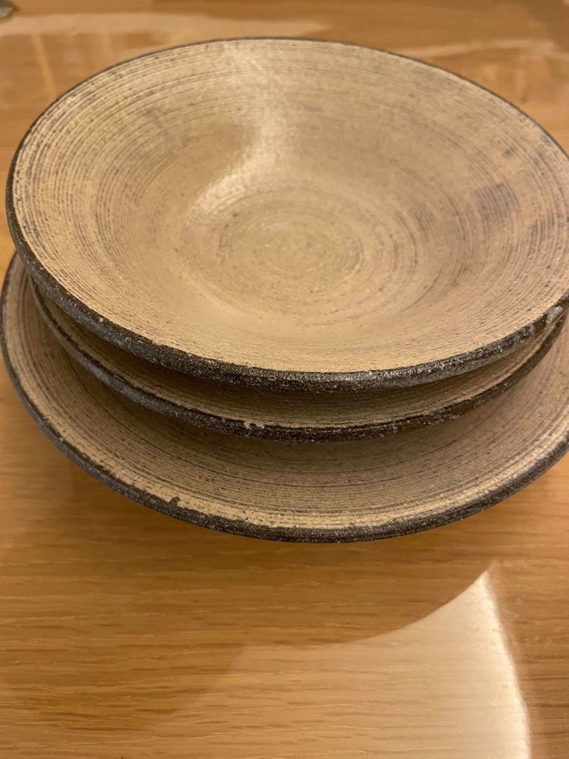 週末値下げ　新品　小澤基晴さんの器　粉引　皿3枚セット