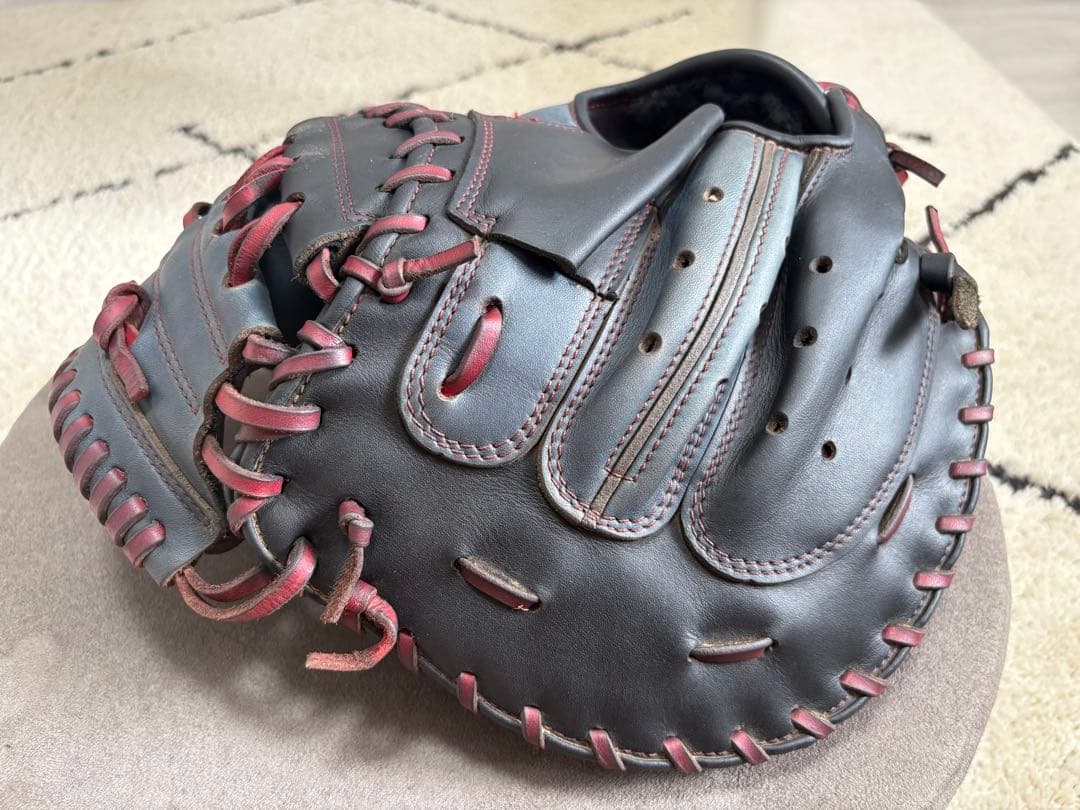 し*に様 ZETT プロステイタス オーダー硬式キャッチャーミット 森友哉選手モ