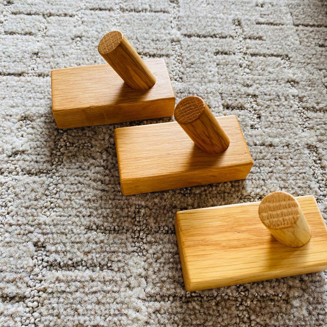 無印良品　壁に付けられる家具 3連ハンガー　長押　フック