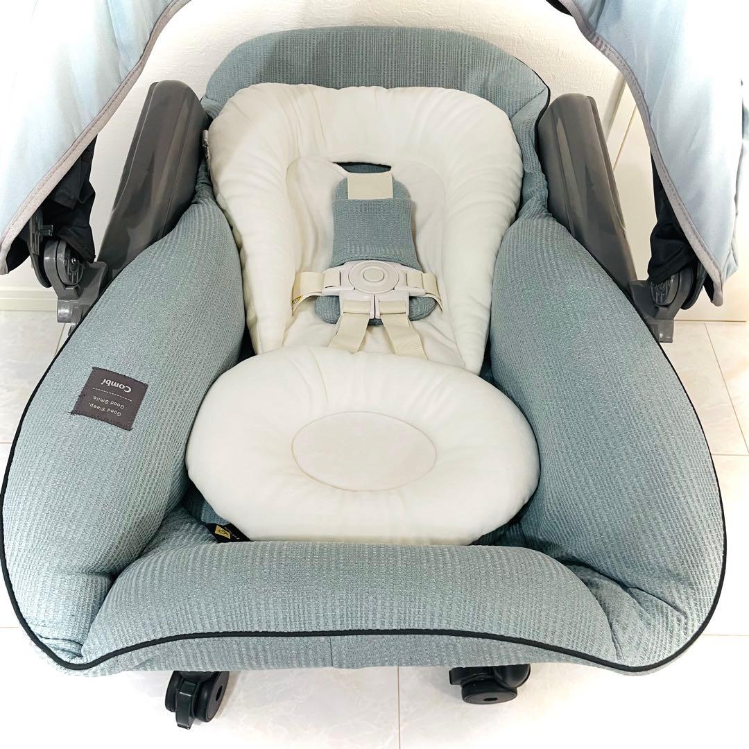 使用数回【超美品】テーブル未使用★コンビネムリラオートスイングBEDiスリープ