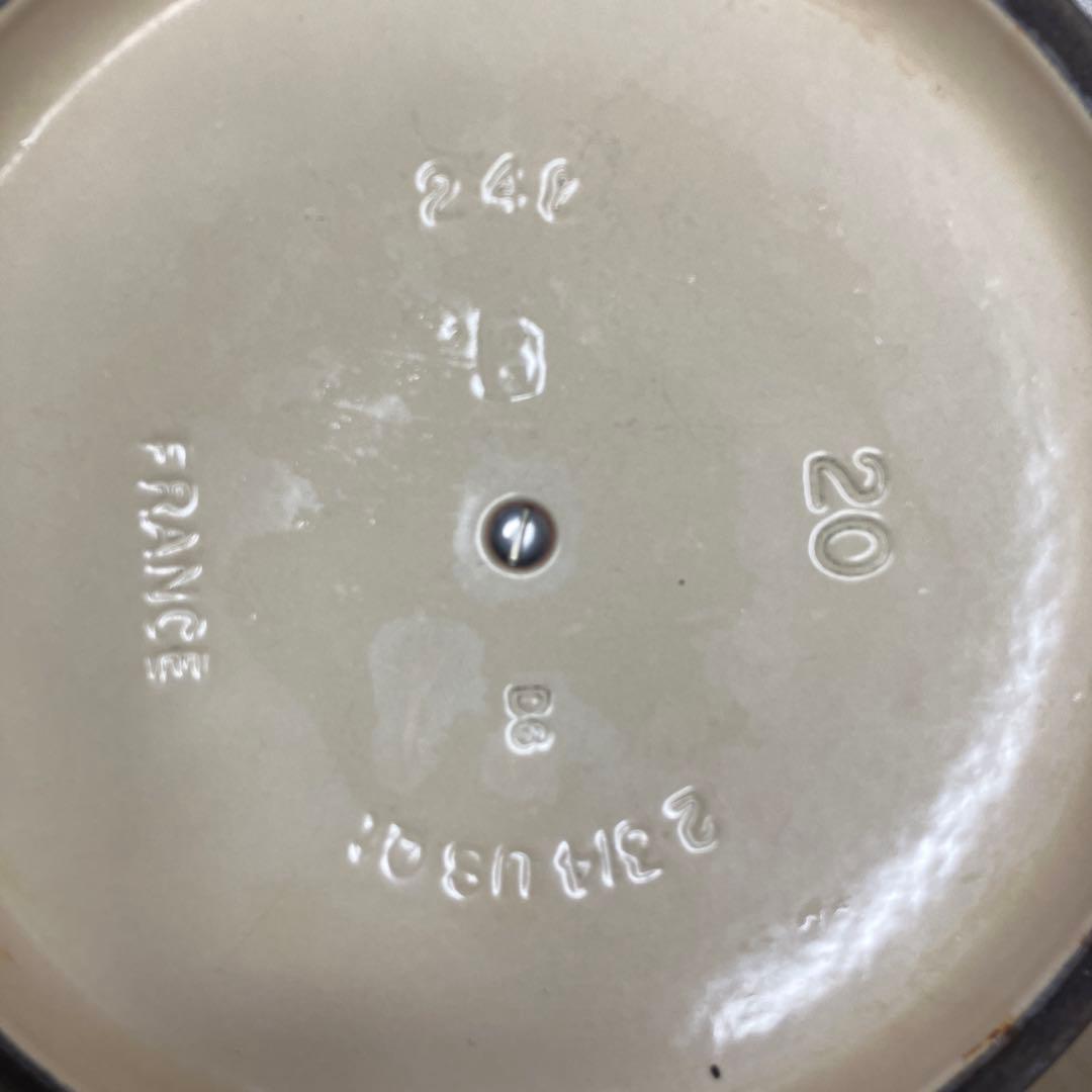 Le Creuset ホーロー 両手鍋 赤 20cm