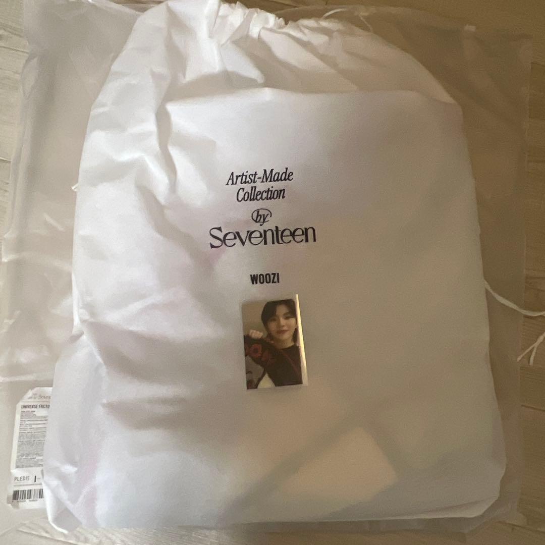 seventeen アーティストメイド　ウジ　ラグ　トレカ付き
