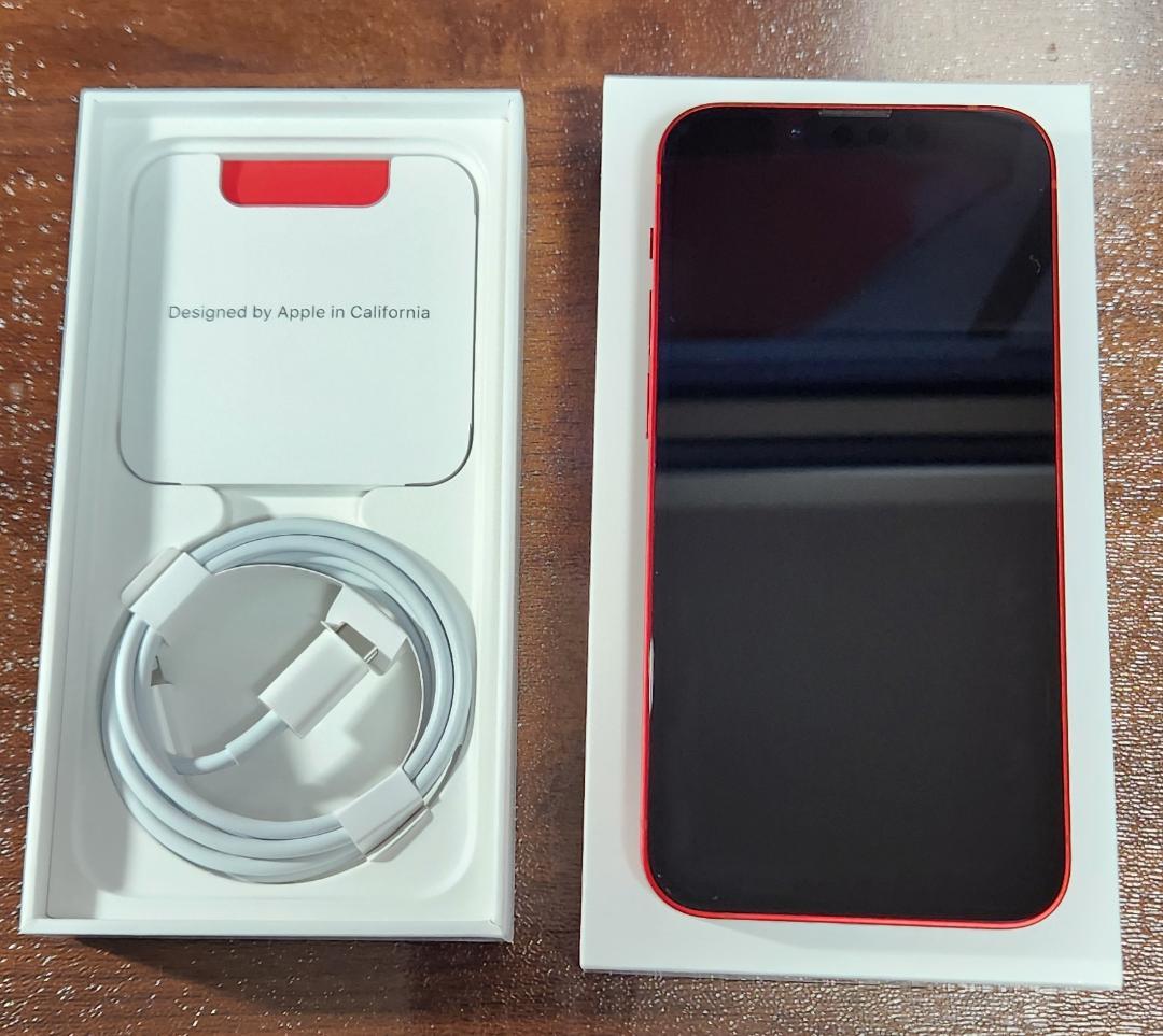 スマートフォン本体 iPhone 13mini PRODUCT RED 128GB