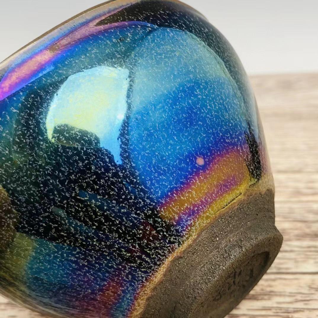 中国古美術・旧蔵の磁器・建窯七彩曜変盞・置物・書道具・茶道具・文房具・賞物