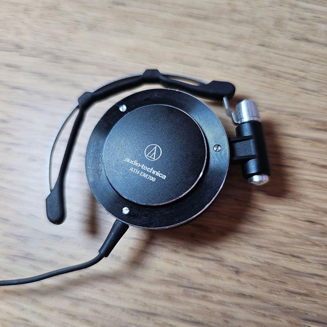 audio-technica ATH-EM700 ブラック 有線ヘッドホン