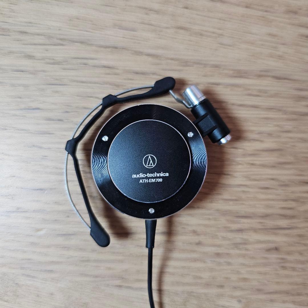 audio-technica ATH-EM700 ブラック 有線ヘッドホン
