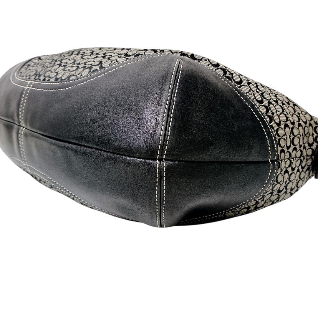専用❣️COACH 6385 Signature Hobo ワンショルダー 黒