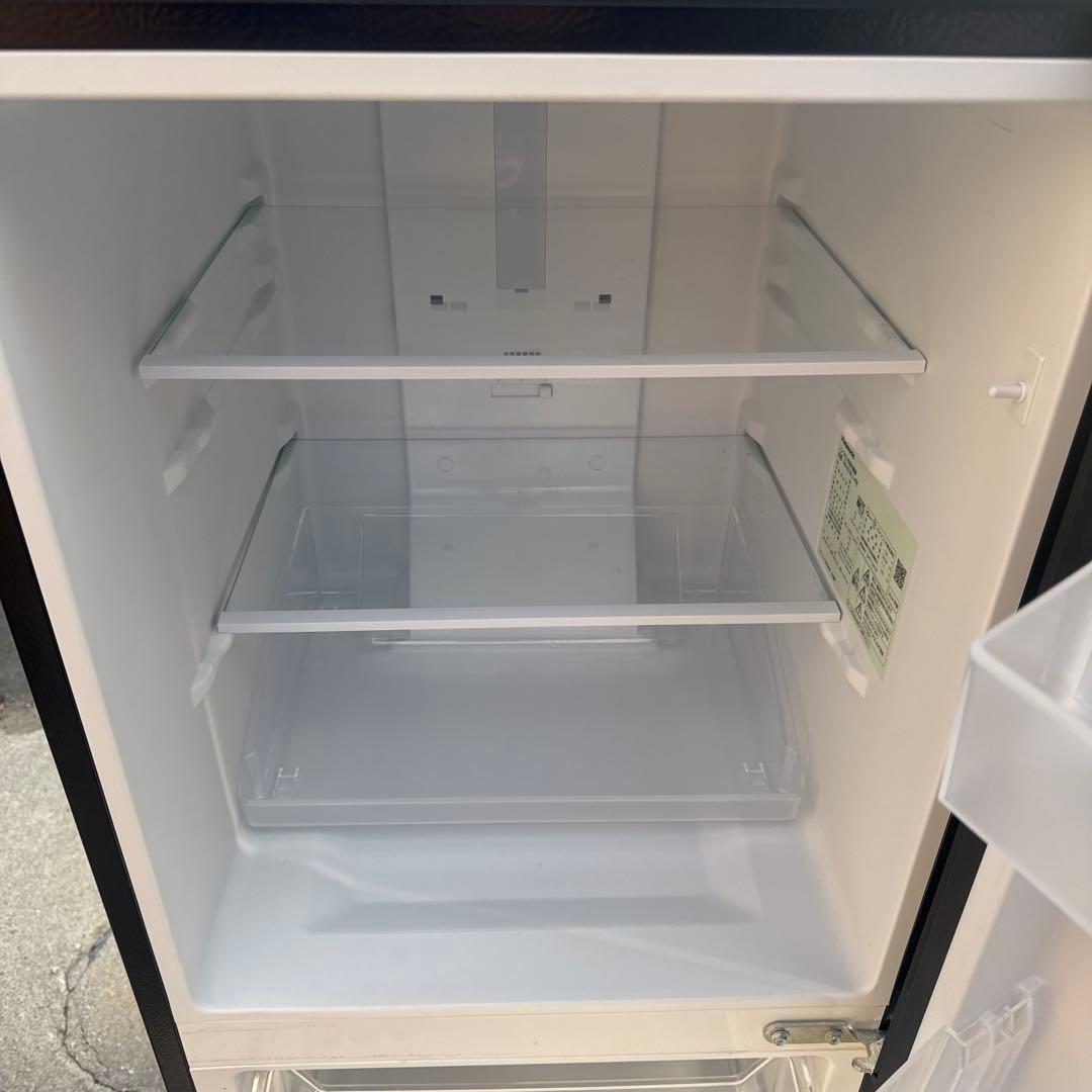 パナソニック NR-B16C1-K マットブラック 冷蔵庫 156L 右開き