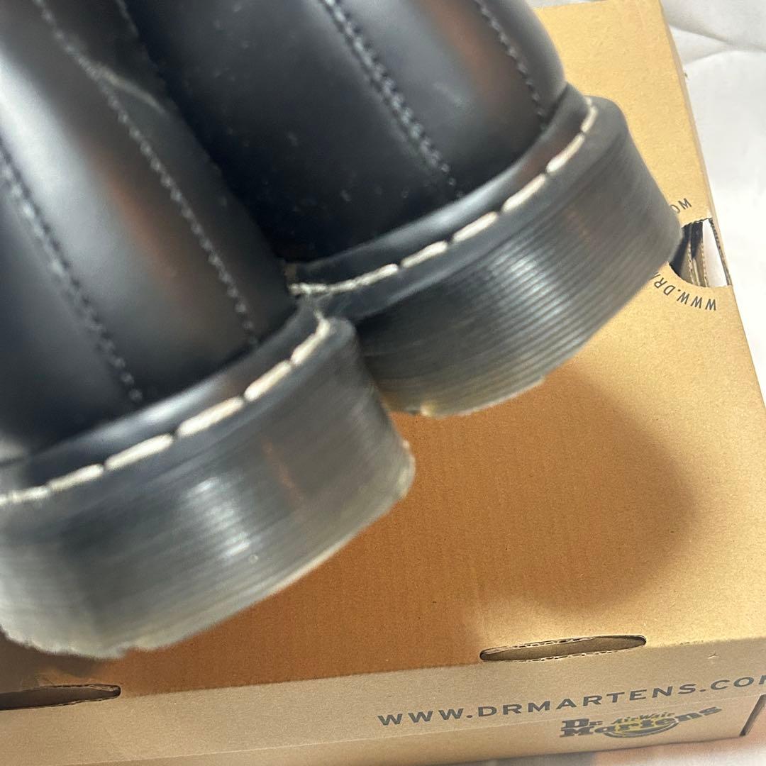 【美品】ドクターマーチン ブラック サイドゴアブーツ レザー 25cm