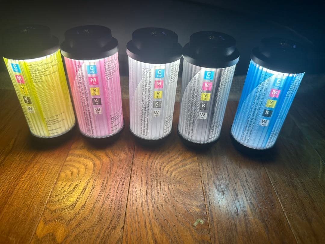 38explore 38灯　MIYABI キャンプ　　LEDランタン　5個セット