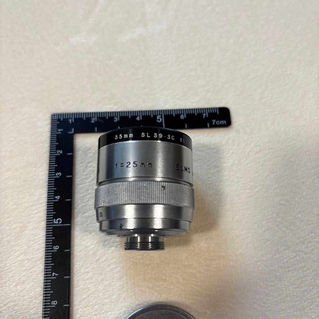 ELMO 25mm f/1.8 単焦点レンズ シネマレンズ オールドレンズ