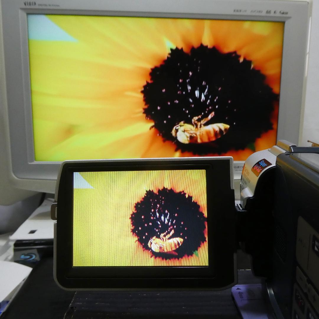 動作品ソニー DCR-TRV17 MiniDVビデオカメラ　DVDダビングに最適