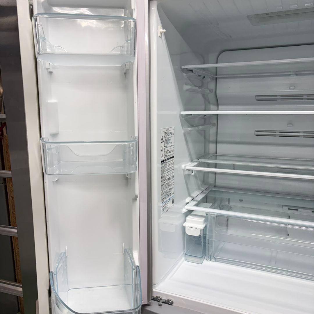 634 冷蔵庫　大型　6ドア　観音開き　501L　フレンチドア　半年保証　極美品