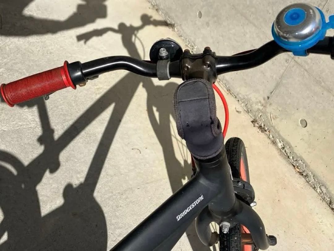 【奈良県生駒市】　子供用自転車　ブリヂストン　レベナ　黒　18インチ