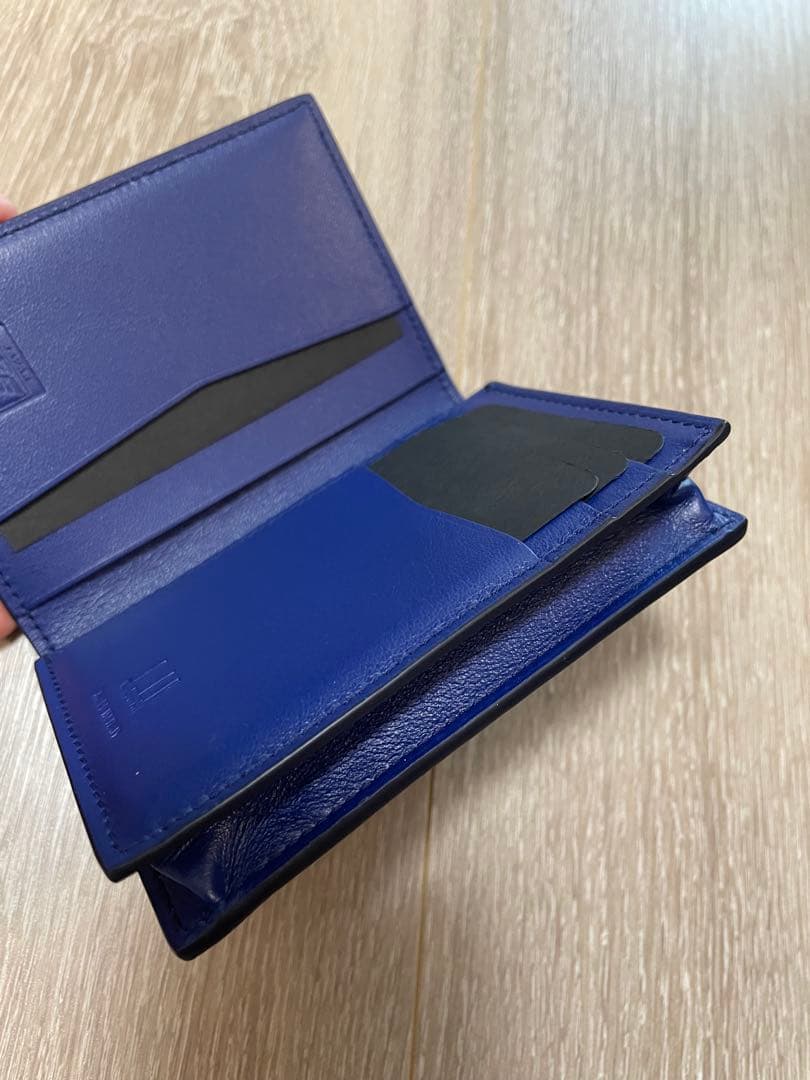 【お値下げ中・新品未使用】ダンヒル dunhill 名刺入れ 日本代表公式レザー