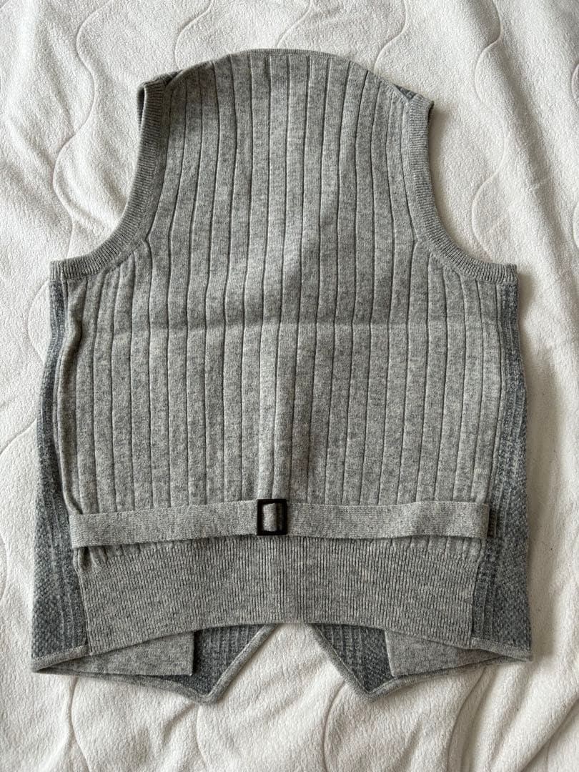 【新品未使用】Settefili Cashmere/セッテフィーリカシミア　ジレ