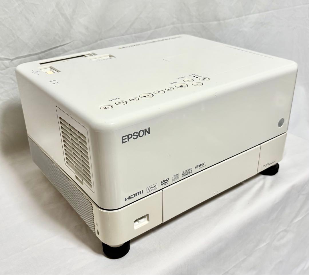 【DVDプレーヤー付】EPSON 3LCDプロジェクター EMP-TWD10