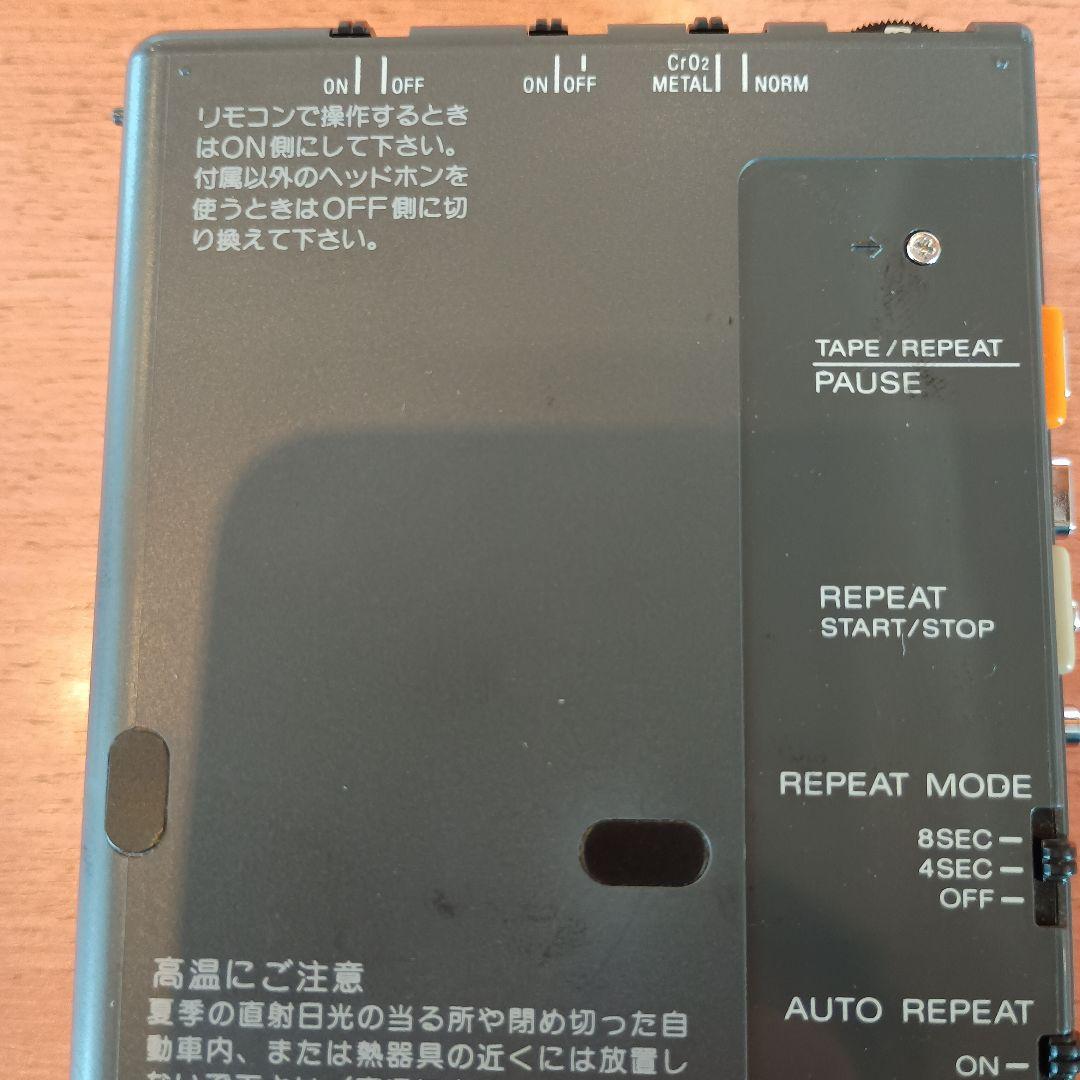 完全ジャンク品　ソニーSONY TPS-R10 カセットプレーヤー