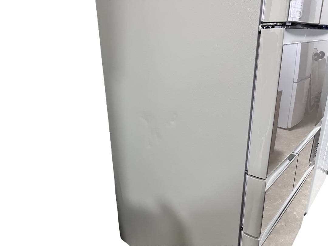 凹みあり　TOSHIBA 東芝 ノンフロン冷凍冷蔵庫 GR-W510FH