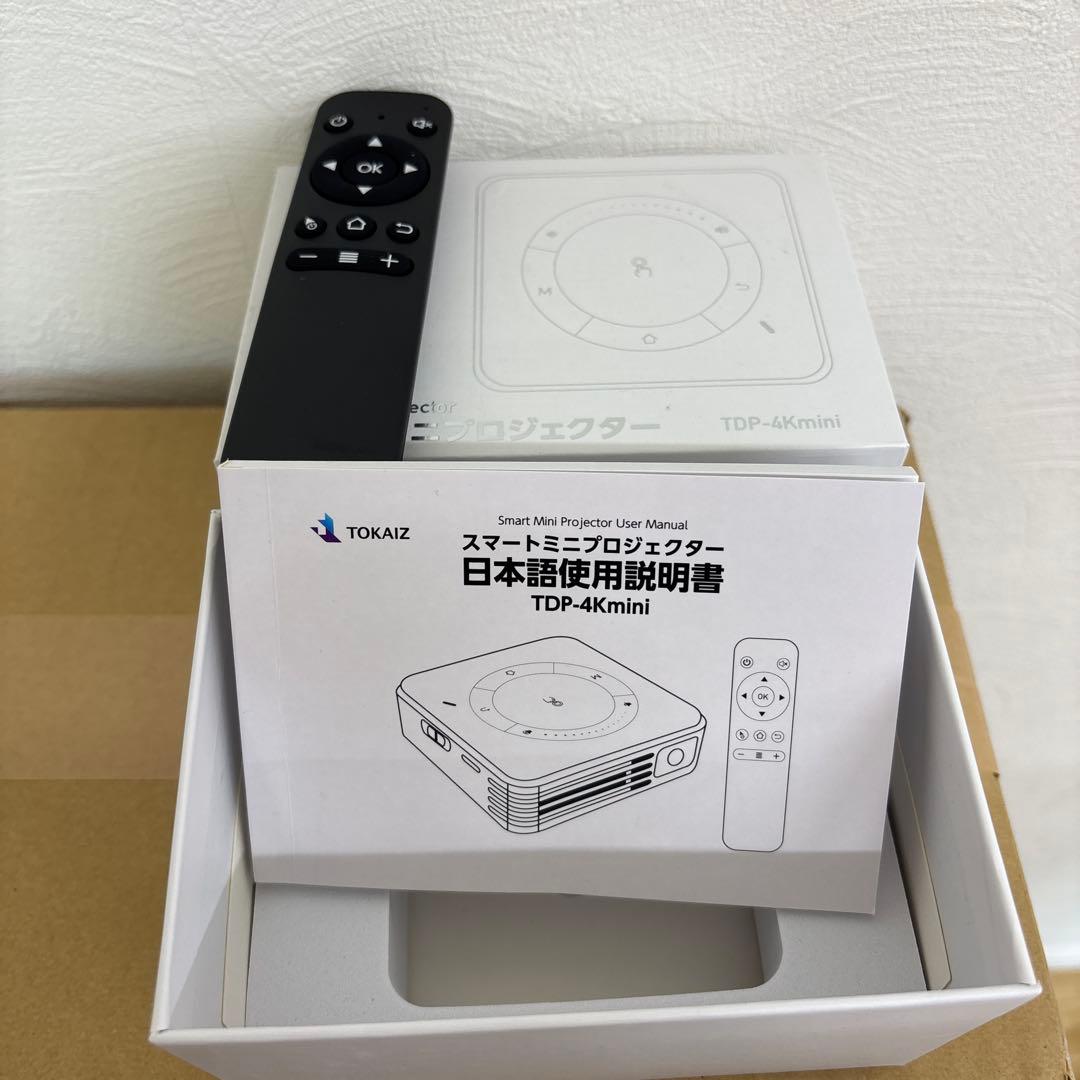 TOKAIZ TDP-4Kmini ポケットプロジェクター本体