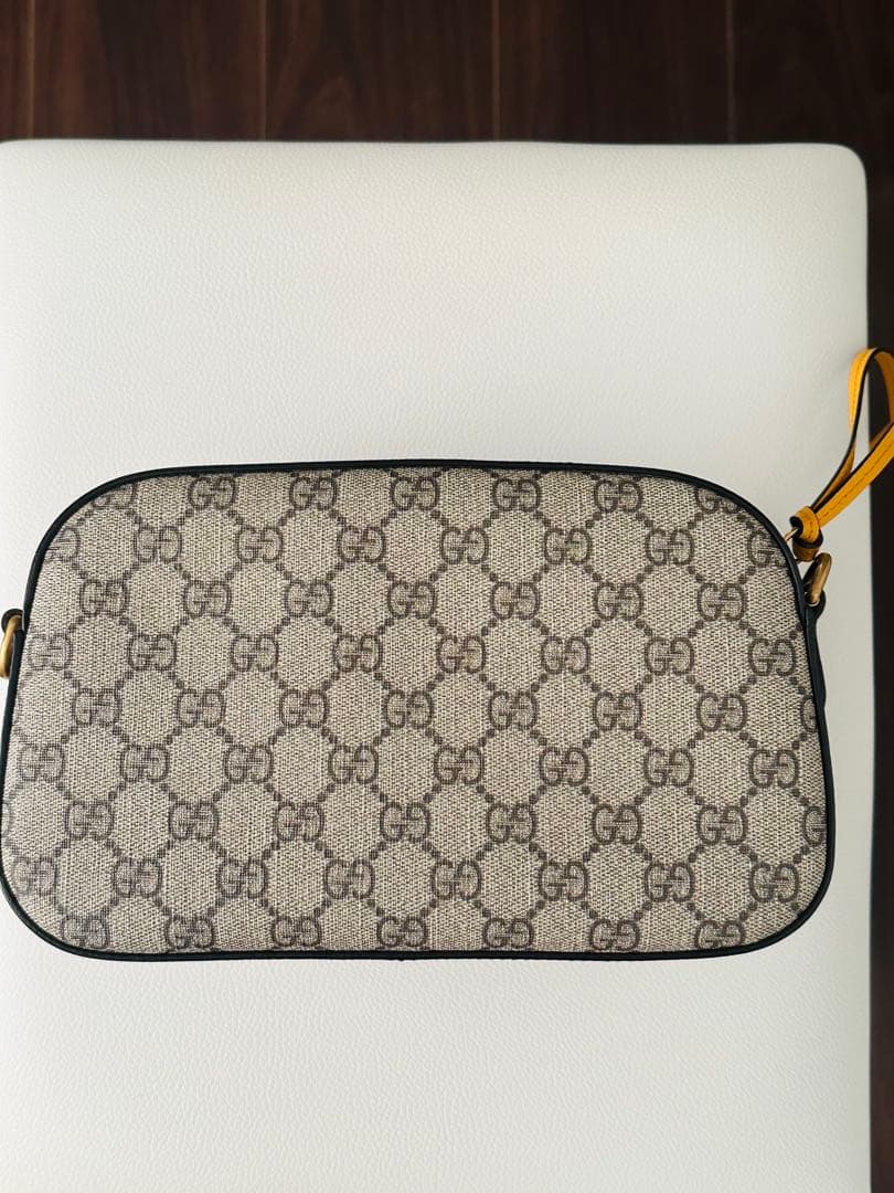 GUCCI グッチ キャンバス ショルダー バッグ ヴィンテージ メッセンジャー