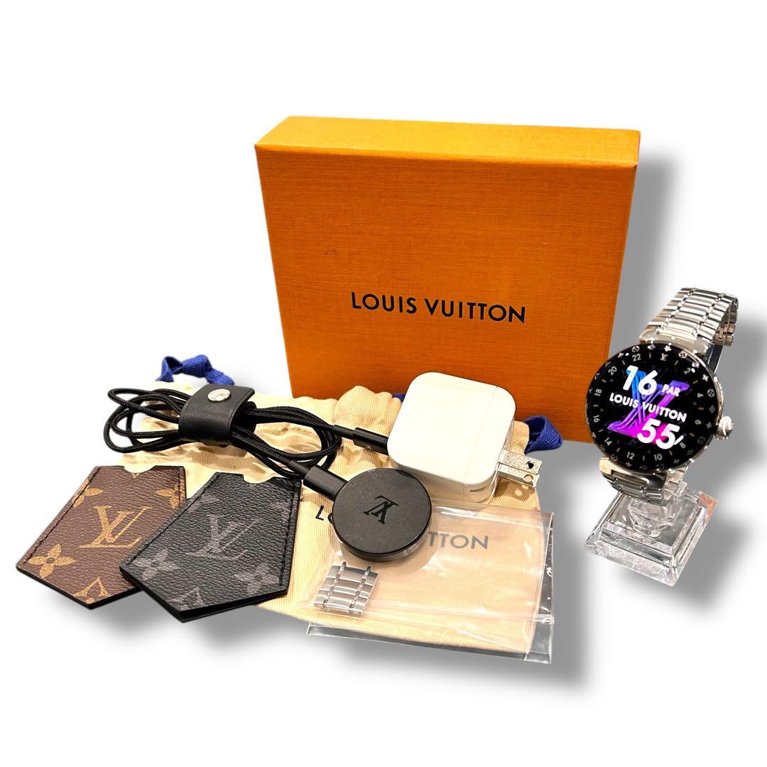 極美品 LOUIS VUITTON ヴィトン タンブール ホライゾンV3 腕時計