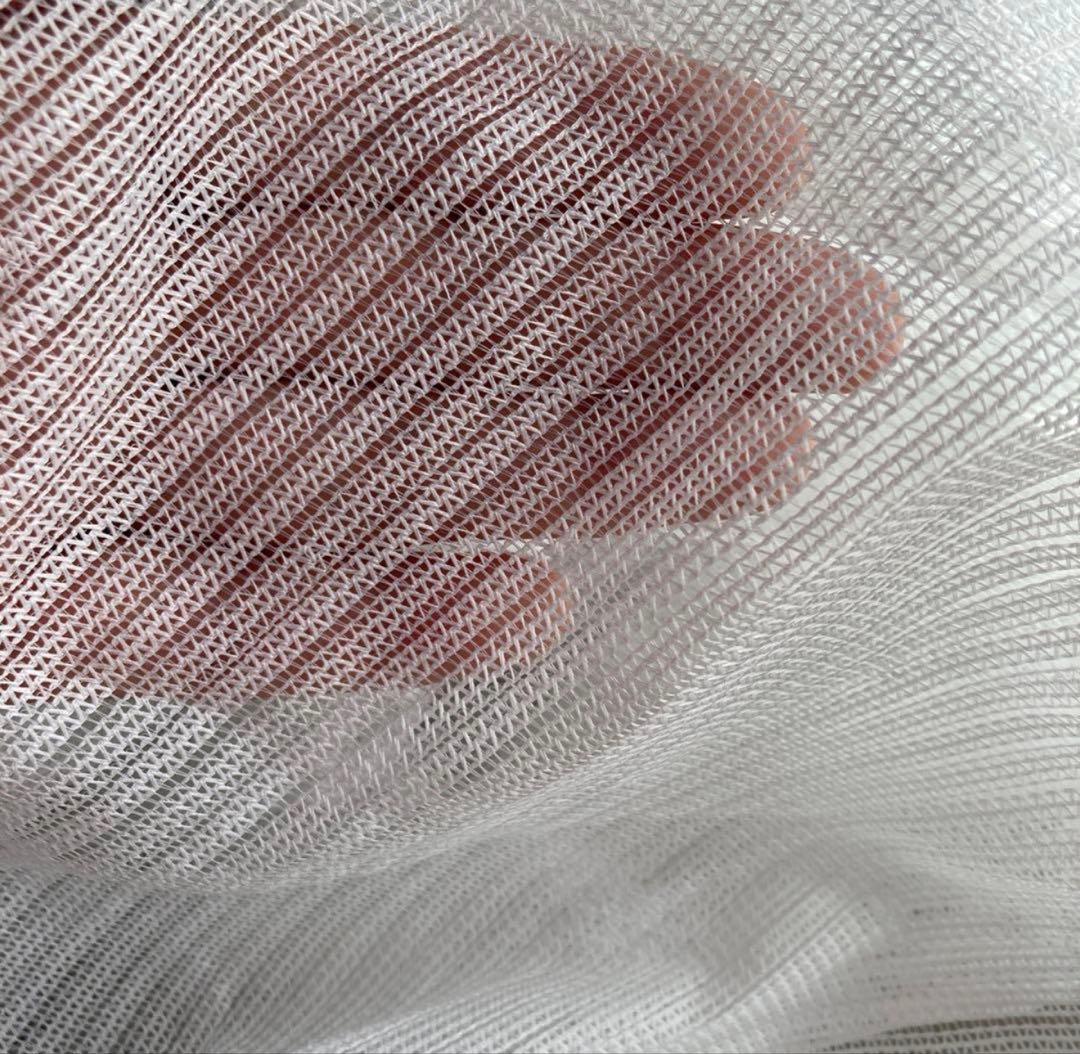 カーテン ニトリ4枚 100×200 + ニトリレースカーテン３枚 . 7セット