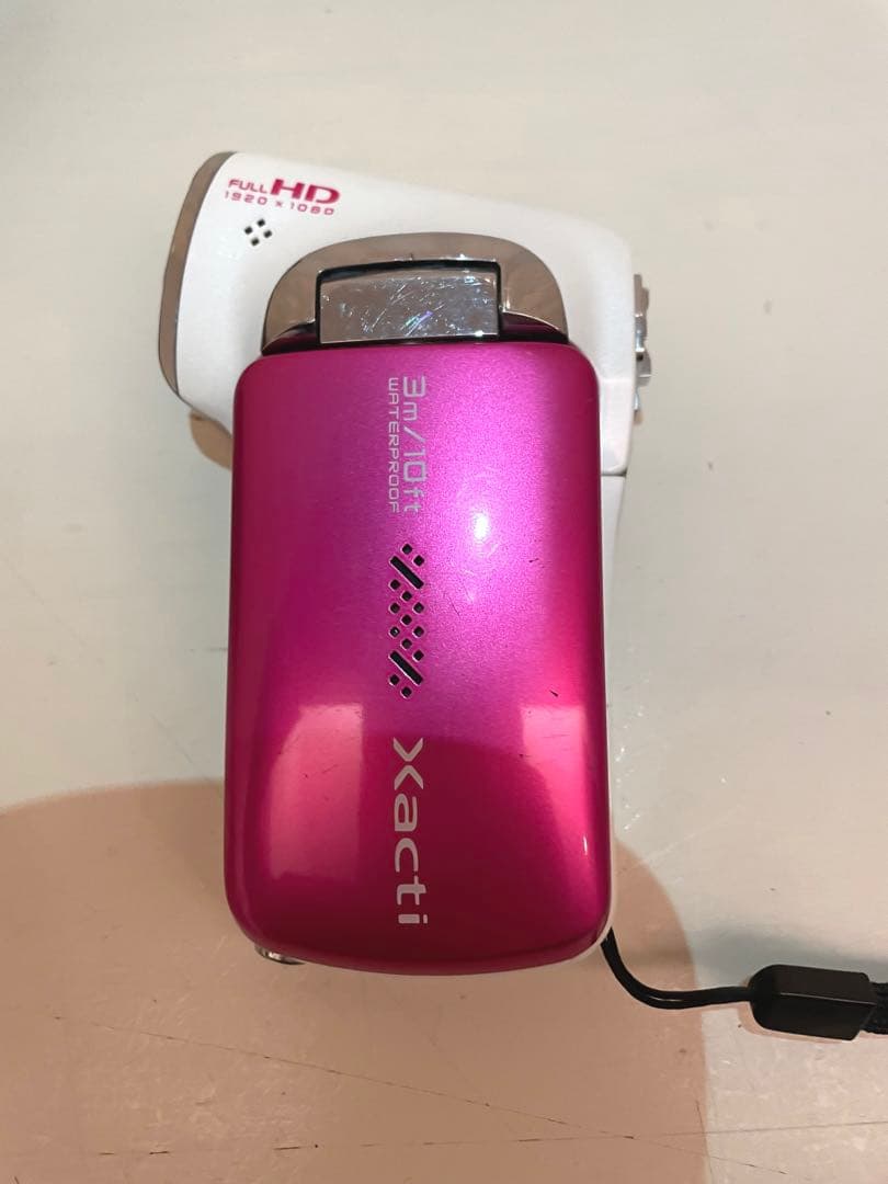 【美品】SANYO Xacti DMX-CA100 ピンク　デジタルビデオカメラ