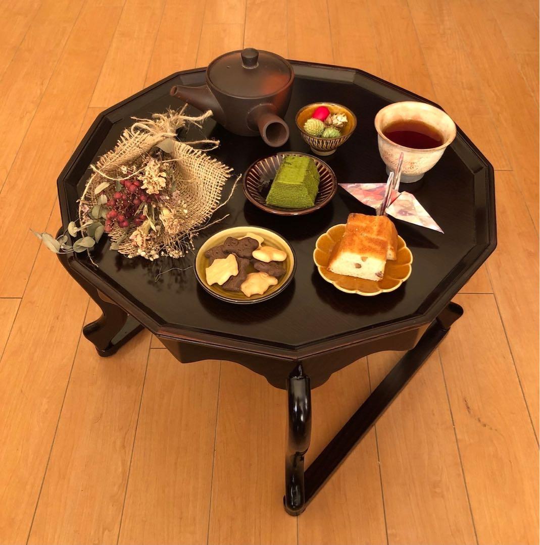 【50いいねの感謝価格・新品】李朝式12角ティーテーブル（ソバン）