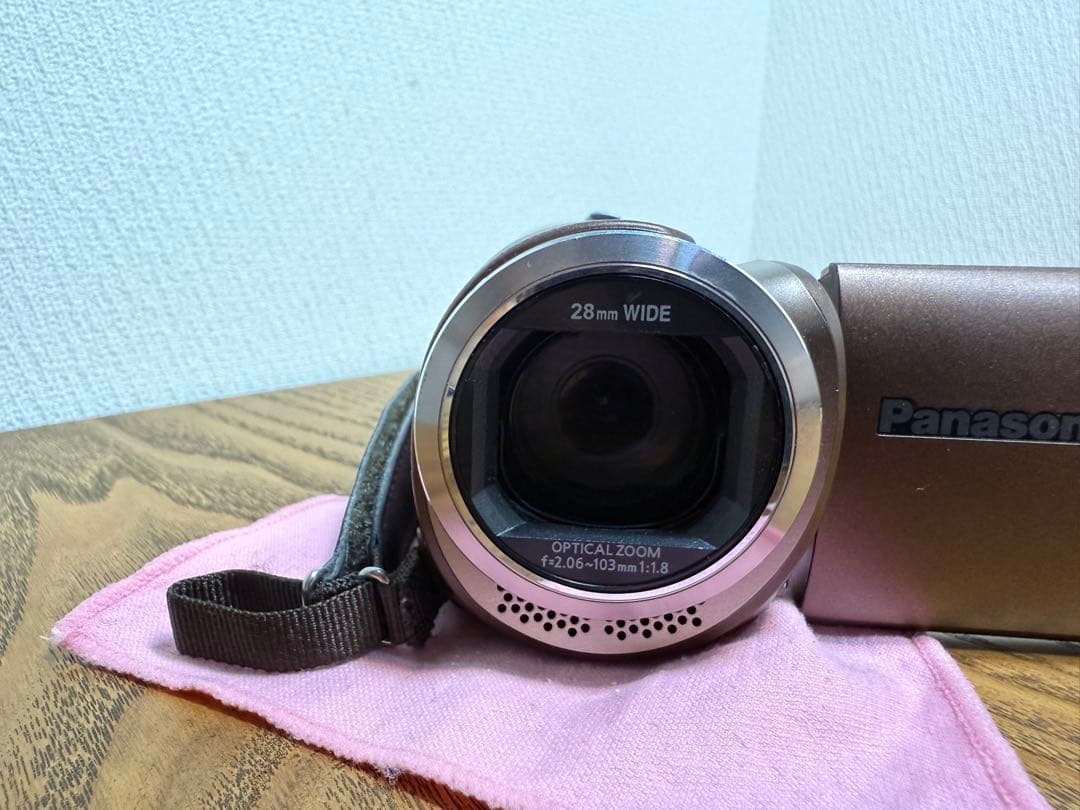 Panasonic HC-W580M ビデオカメラ ブラウン 美品 動作確認済