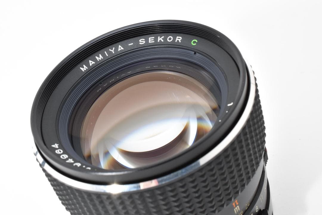 マミヤ マニュアルレンズ MAMIYA-SEKOR C 80mm F1.9