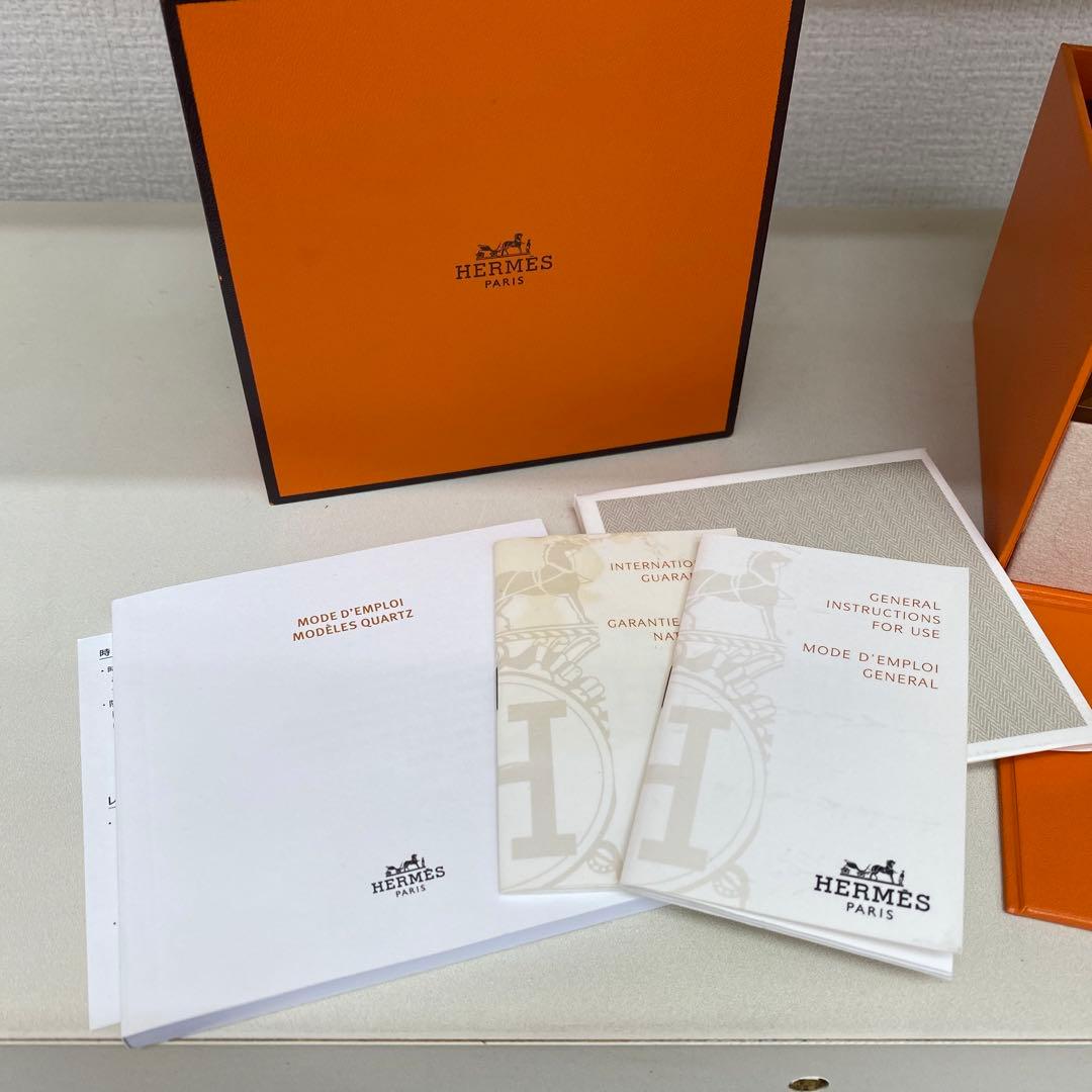 HERMES ケリーウォッチ　ドゥーブル　ピンク×シルバー金具