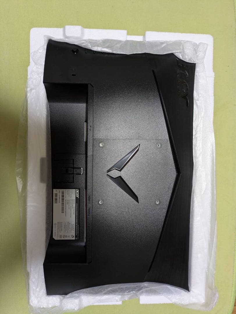 Acer ゲーミングモニター本体と付属品 21.5インチ 100Hz